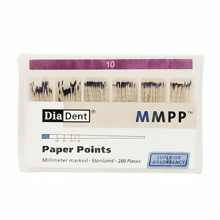 Dia-Dent Paper Points Millimeter Marked 2%