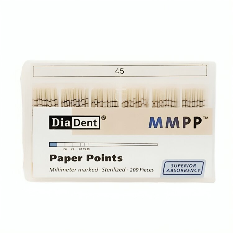Dia-Dent Paper Points Millimeter Marked 2%