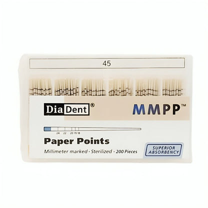 Dia-Dent Paper Points Millimeter Marked 2%