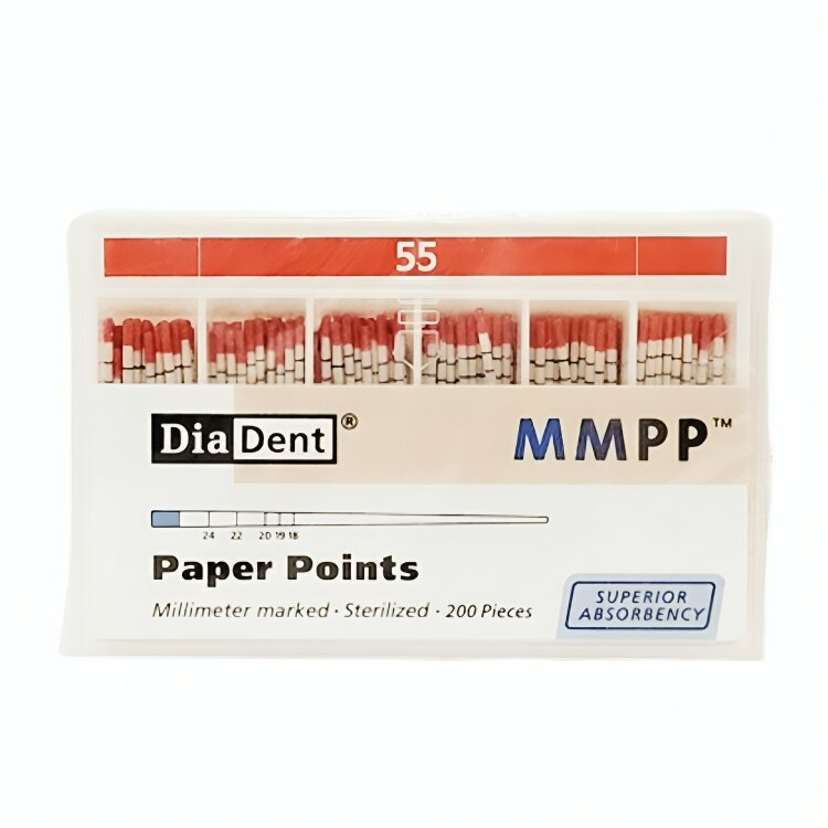 Dia-Dent Paper Points Millimeter Marked 2%