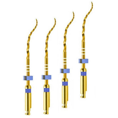 Endo Plus Gold Rotary File 25MM | Woodpecker Heat-Treated NiTi Rotary Files