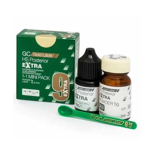 GC Fuji Gold Label 9 Extra-MINI Pack | Posterior Restorative GIC