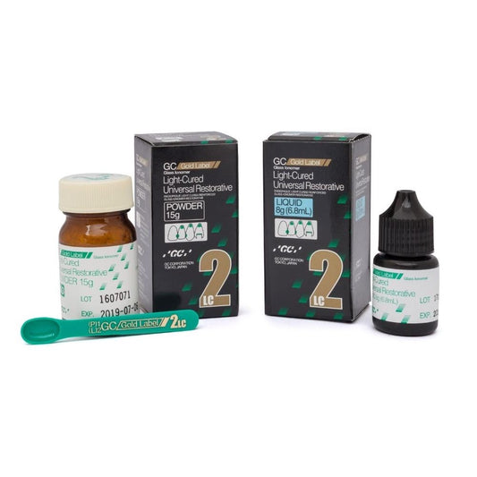 GC Gold Label 2 LC BIG Pack | Light-Cured Glass Ionomer Restorative