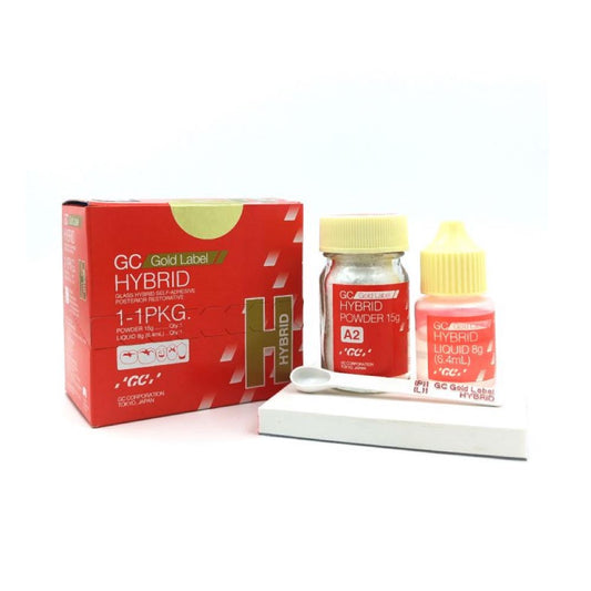 GC Gold Label Hybrid | GC Hybrid Bulk Fill Restorative GIC With Advanced Glass Hybrid Technology