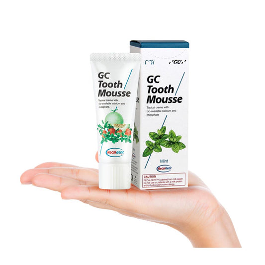 GC Tooth Mousse | Topical Dental Creme | Remineralising SUGAR-FREE Dental Topical Paste, Containing Bio-Available Calcium and Phosphate
