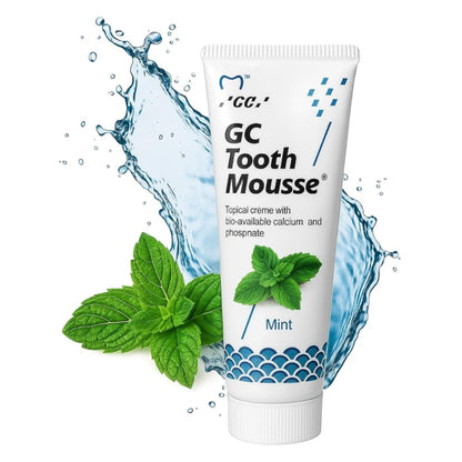GC Tooth Mousse | Topical Dental Creme | Remineralising SUGAR-FREE Dental Topical Paste, Containing Bio-Available Calcium and Phosphate