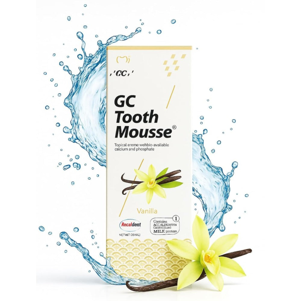 GC Tooth Mousse | Topical Dental Creme | Remineralising SUGAR-FREE Dental Topical Paste, Containing Bio-Available Calcium and Phosphate
