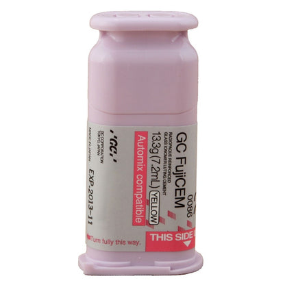 GC FujiCEM Luting Glass Ionomer 13.3g Cartridge | Resin Modified Glass Ionomer Cement