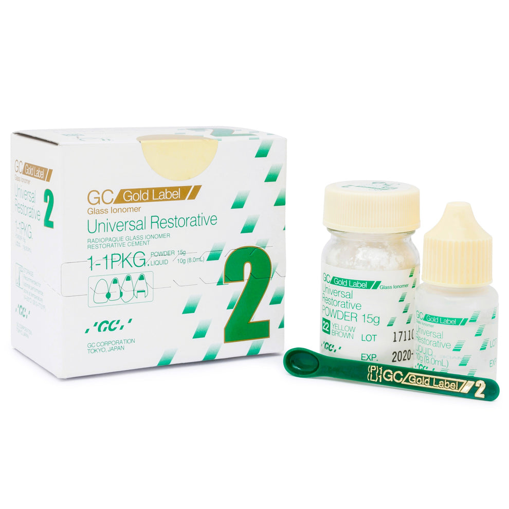 GC Gold Label 2 BIG Pack Glass Ionomer Restorative Cement – amplemeds