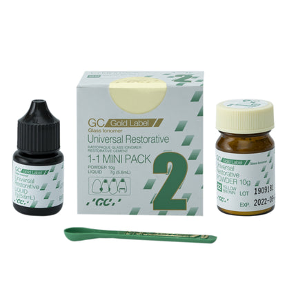 GC Gold Label 2 MINI Pack Glass Ionomer Restorative Cement