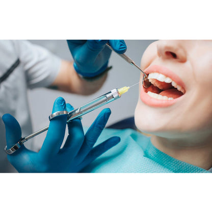 GDC Dental Syringe Aspirating With Ring 1.8ml - SYRA1.8