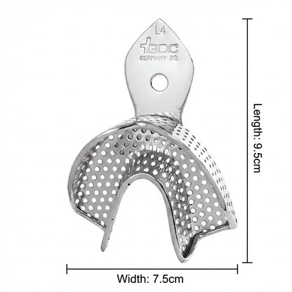 GDC Dentulous Perforated Impression Trays Lower 4 - ITRLDPL4