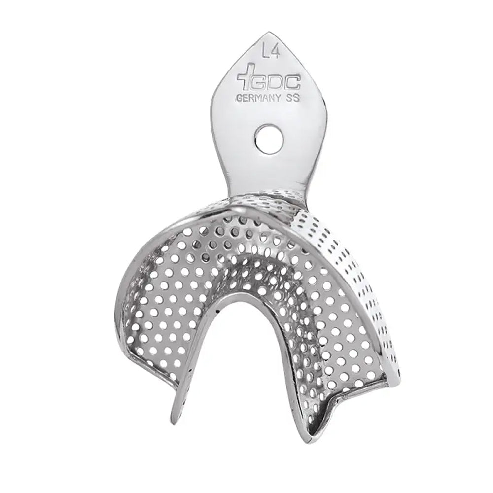 GDC Dentulous Perforated Impression Trays Lower 4 - ITRLDPL4