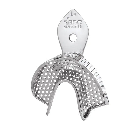 GDC Dentulous Perforated Impression Trays Lower 4 - ITRLDPL4