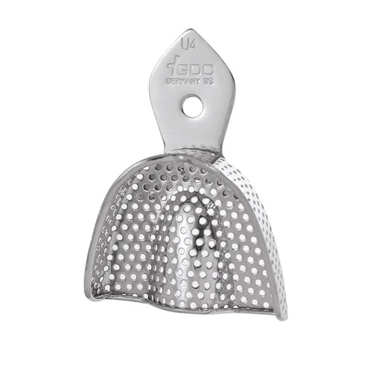 GDC Dentulous Perforated Impression Trays Upper 4 - ITRLDPU4