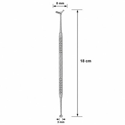 GDC Double Ended T-Burnisher 3 - TB2
