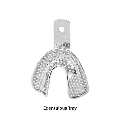 GDC Edentulous Perforated Impression Trays Lower 4 - ITRLEDPL4