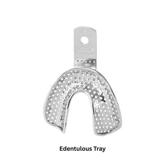 GDC Edentulous Perforated Impression Trays Lower 4 - ITRLEDPL4