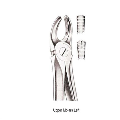 GDC Extraction Forceps Upper Molar Left FX18S | 18 Standard