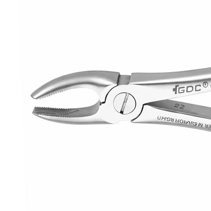GDC Extraction Forceps Upper Molars Right FX17S | 17 Standard