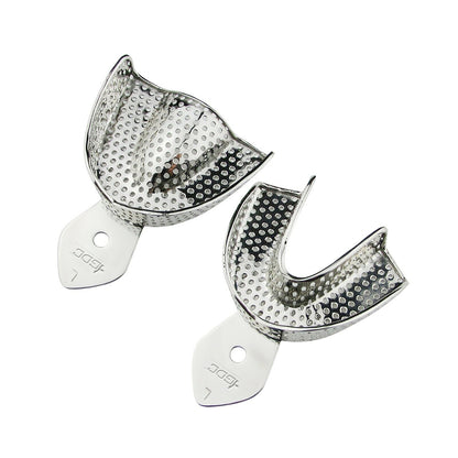 GDC Impression Tray Dentulous Perforated Kit Set of 8 - ITRLDPP8