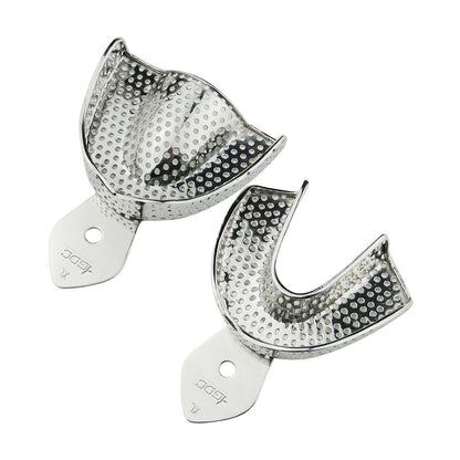 GDC Impression Tray Dentulous Perforated Kit Set of 8 - ITRLDPP8