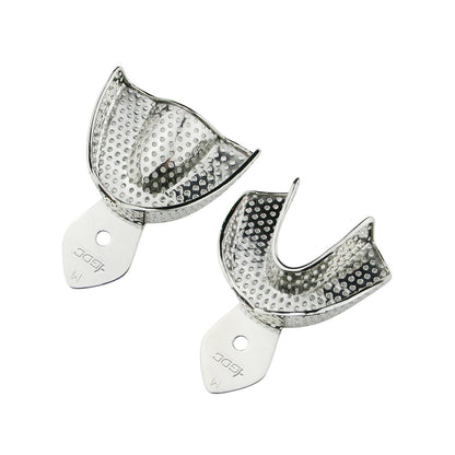GDC Impression Tray Dentulous Perforated Kit Set of 8 - ITRLDPP8