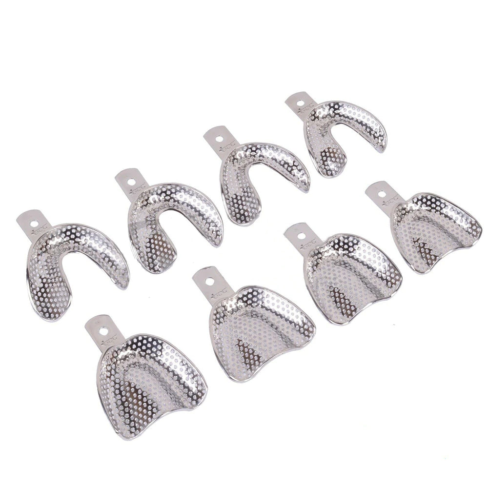 GDC Impression Trays Edentulous Perforated S/8 Instruments Kit - ITRLEDPP8