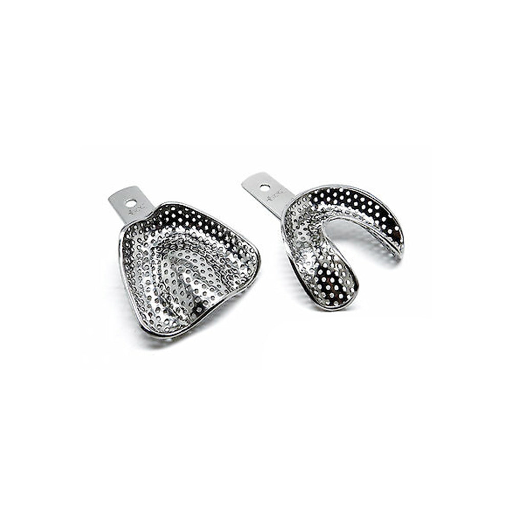 GDC Impression Trays Edentulous Perforated S/8 Instruments Kit - ITRLEDPP8