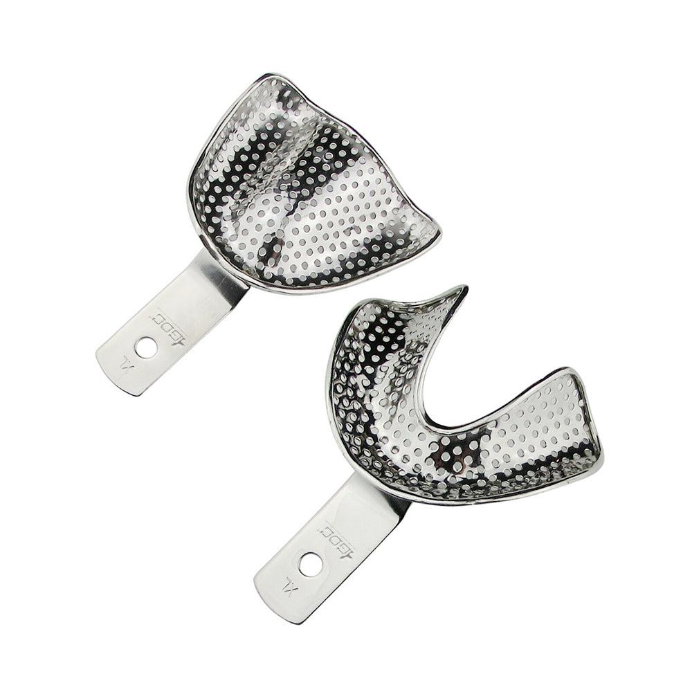 GDC Impression Trays Edentulous Perforated S/8 Instruments Kit - ITRLEDPP8