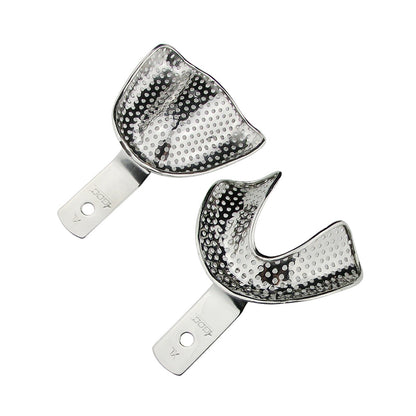GDC Impression Trays Edentulous Perforated S/8 Instruments Kit - ITRLEDPP8