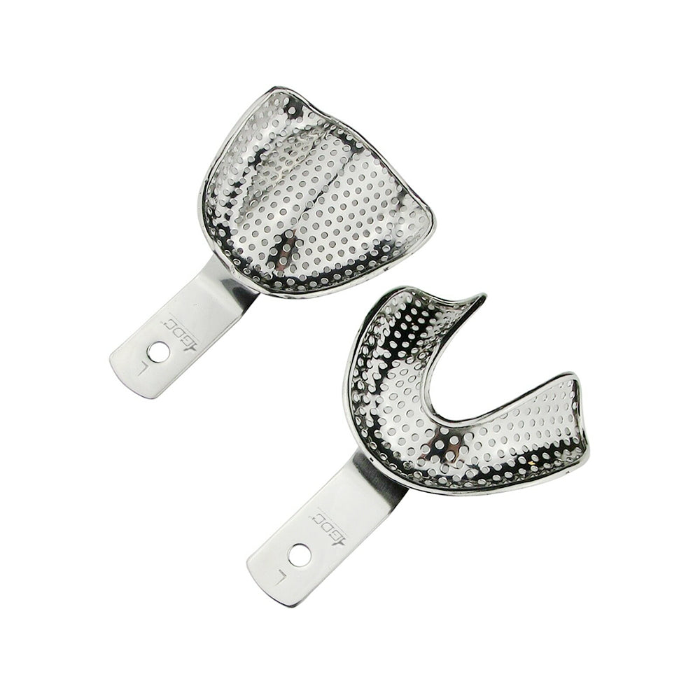 GDC Impression Trays Edentulous Perforated S/8 Instruments Kit - ITRLEDPP8