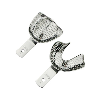 GDC Impression Trays Edentulous Perforated S/8 Instruments Kit - ITRLEDPP8