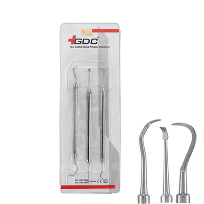 GDC Manipal Scaler Set Of 3 PCS Instruments Kit