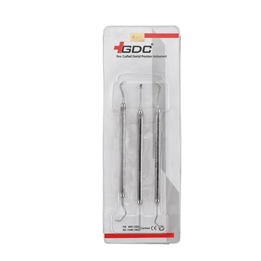 GDC Manipal Scaler Set Of 3 PCS Instruments Kit
