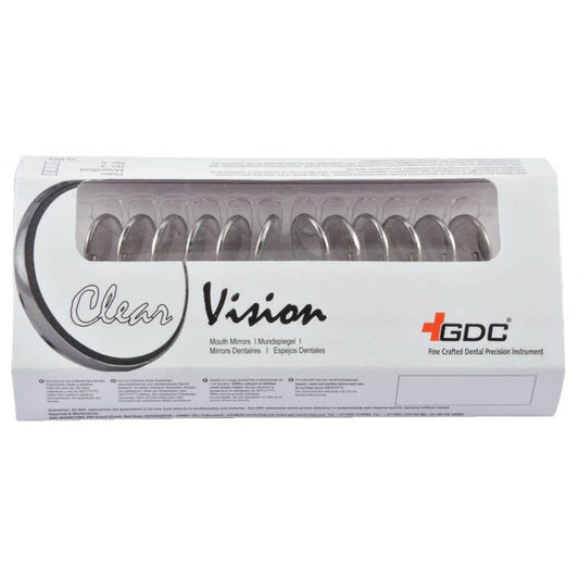 GDC Mouth Mirror Tops Magnified Pack Of 12 - 5 - MMTM5