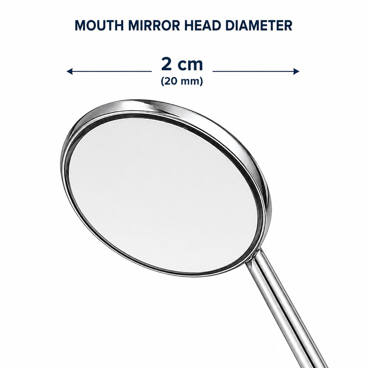 GDC Mouth Mirror Tops Plain Pack Of 12 - 3 - MMTP3