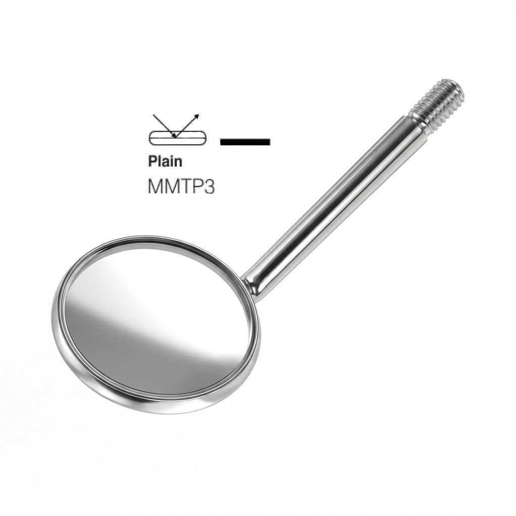 GDC Mouth Mirror Tops Plain Pack Of 12 - 3 - MMTP3