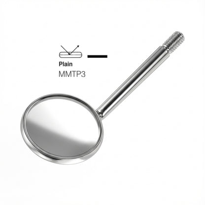 GDC Mouth Mirror Tops Plain Pack Of 12 - 3 - MMTP3