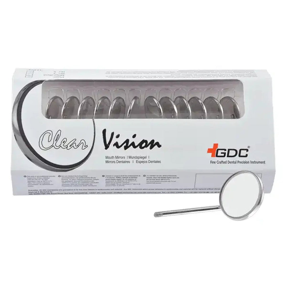 GDC Mouth Mirror Tops Plain Pack Of 12 - 5 - MMTP5