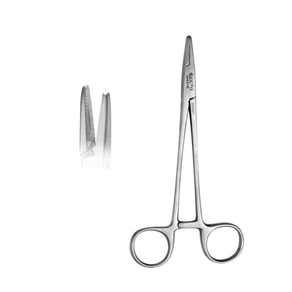 GDC Needle Holder Mayo Heager - Straight 18cm - NHMH18