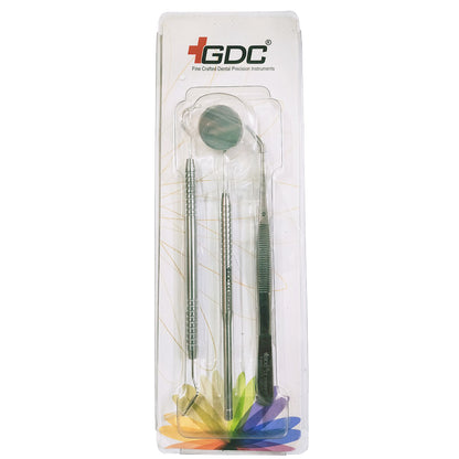 GDC PMT Set Of 3 Instruments Kit Double Ended 3 - PMTS4