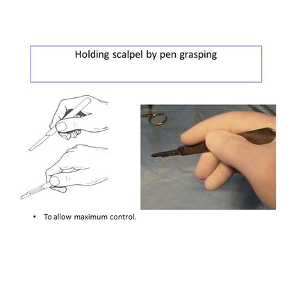 GDC Scalpel Handle No.3 - 12.5cm - 10-130-03