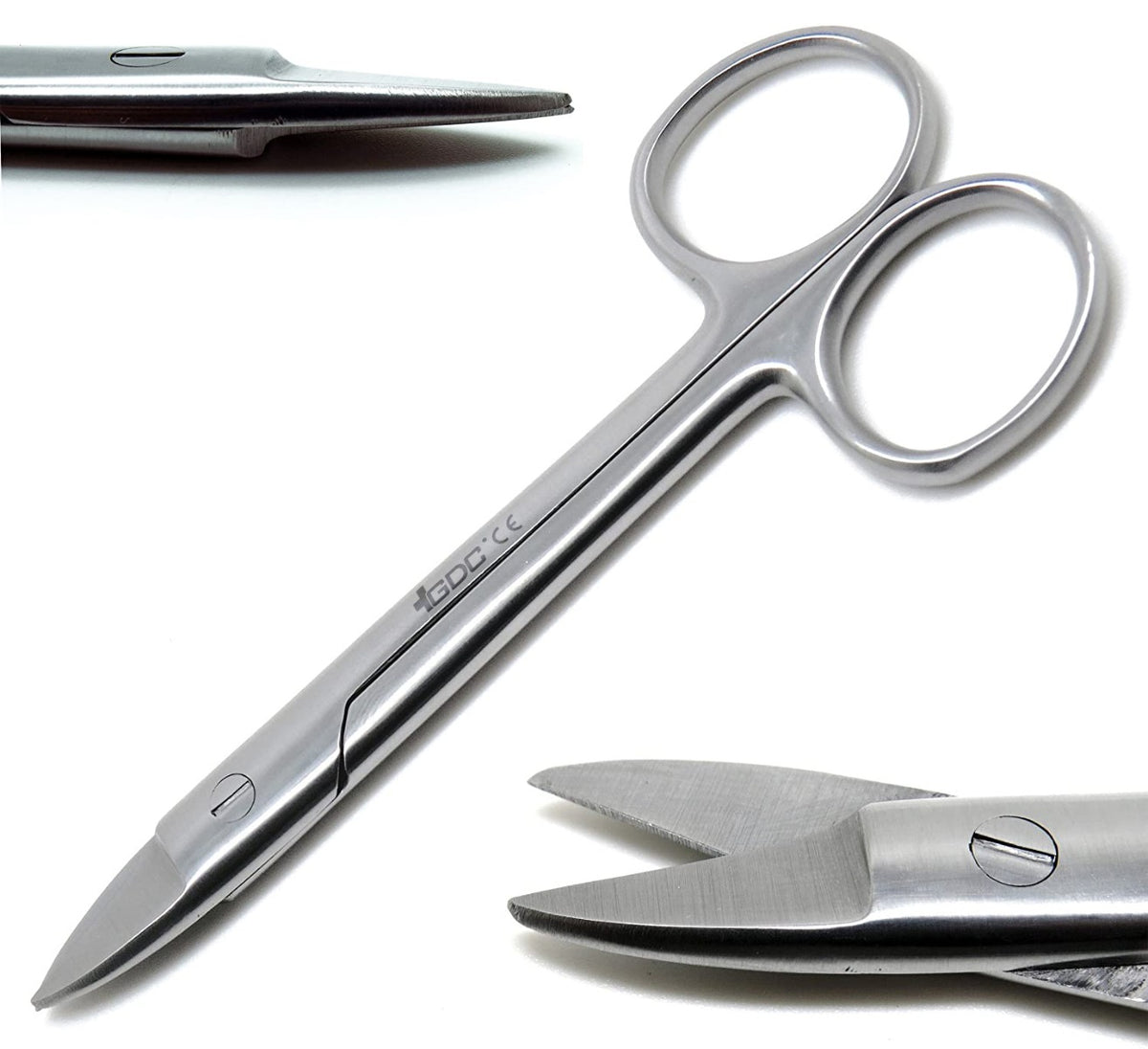 GDC Scissors Crown & Band Straight 12cm - SCGS