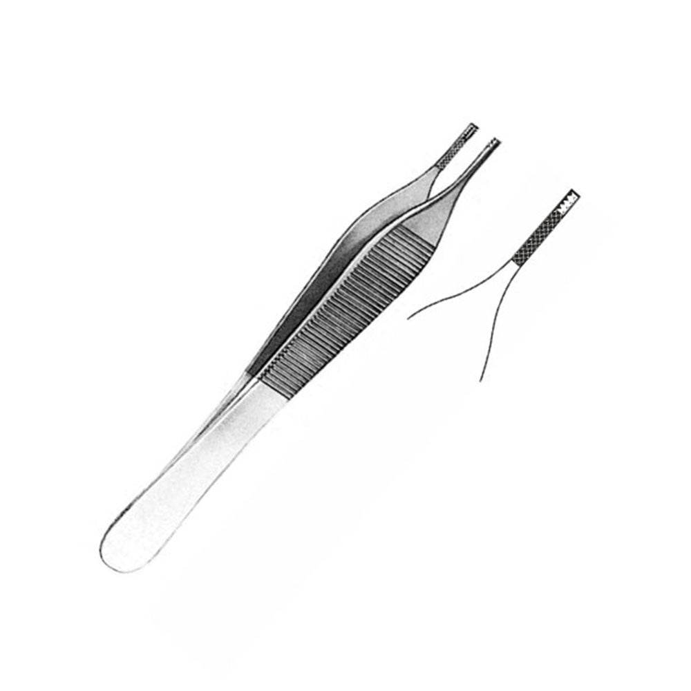 GDC Tissue Forceps Adson Serrated 12cm - TP41