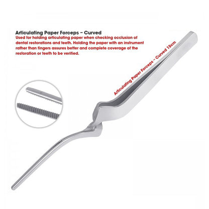GDC Dental Articulating Paper Holder Curved - APF2C