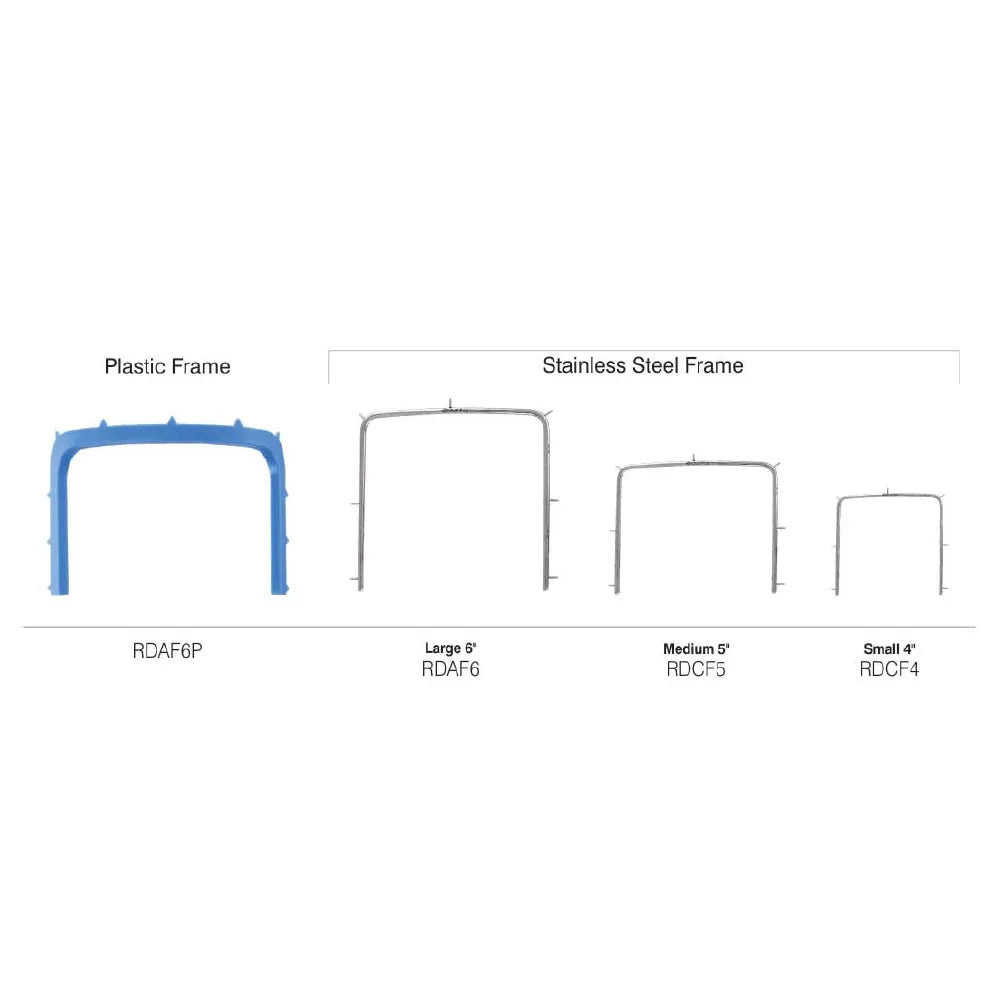 GDC Rubber Dam Frame Plastic - RDAF6P