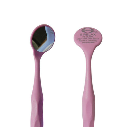HAHNENKRATT Relax FS Rhodium Mouth Mirror #5 Set Assorted PCK OF 10