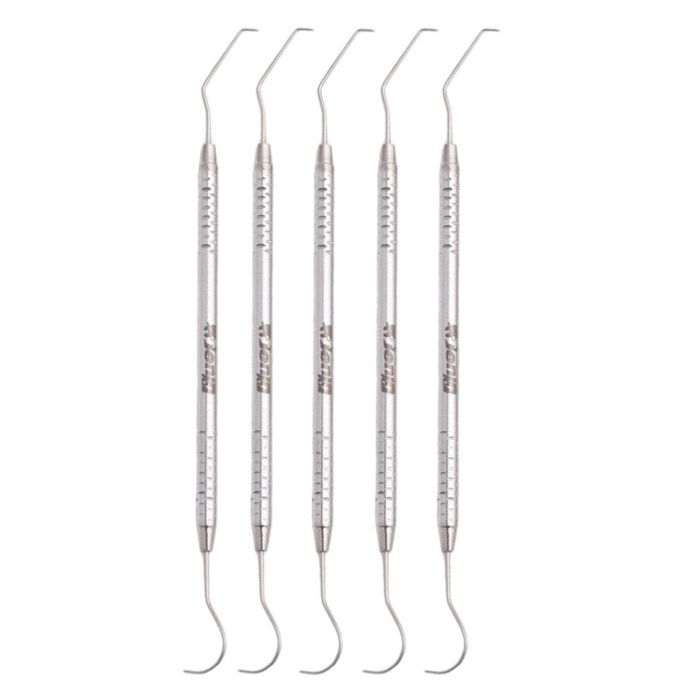 JENIN Dental Explorer PACK OF 5 | Double Ended Probe Explorer