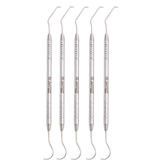 JENIN Dental Explorer PACK OF 5 | Double Ended Probe Explorer
